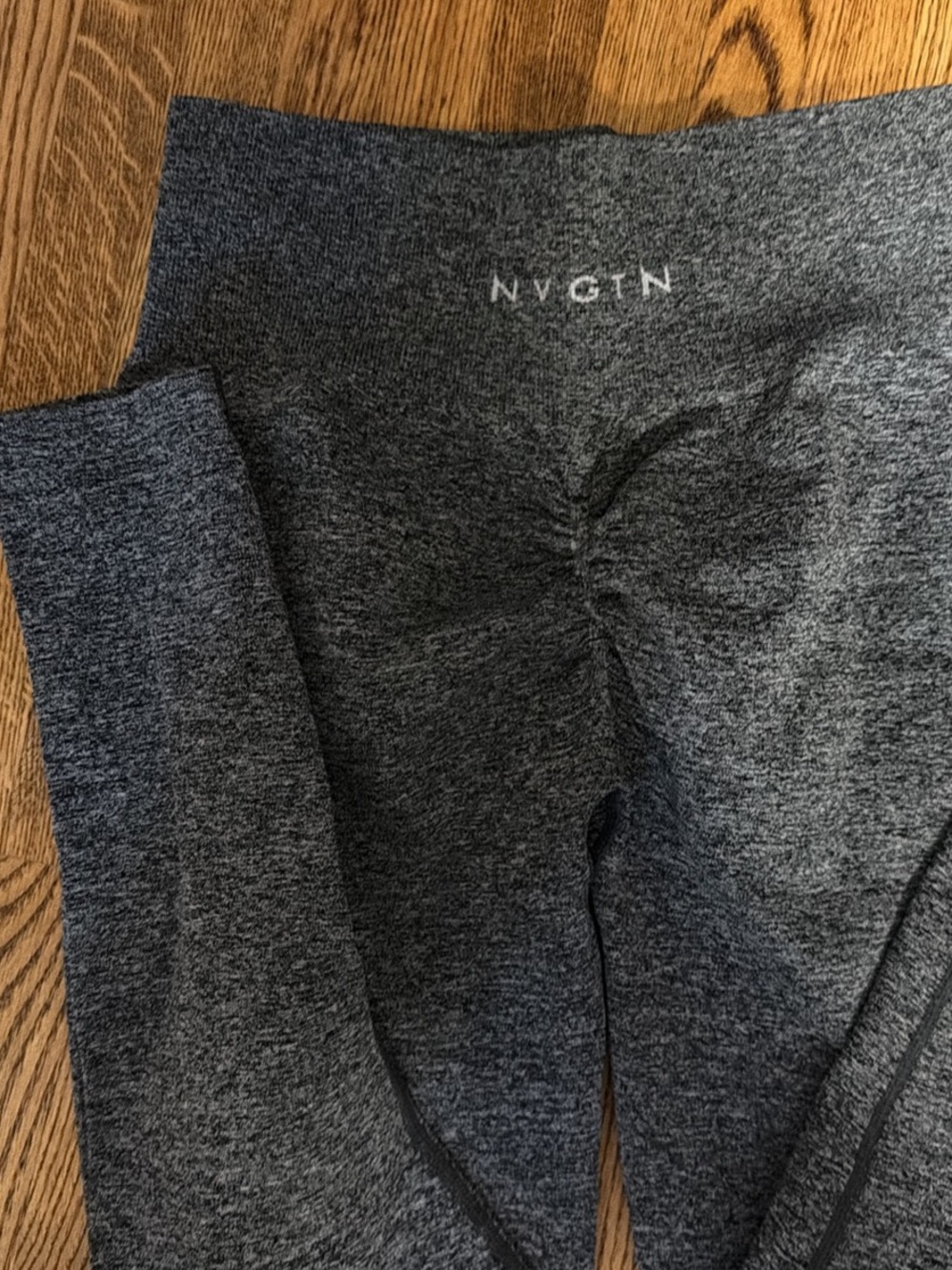 NVGTN Kids' Charcoal Heather Leggings